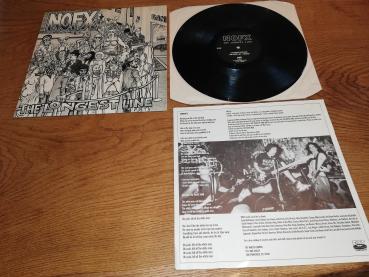 NOFX The Longest Line 1992 FAT Wreck Records FAT 503-1 US Pressung VG+/VG+